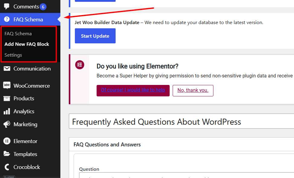 FAQ плагін WordPress із JSON-LD Schema - foto